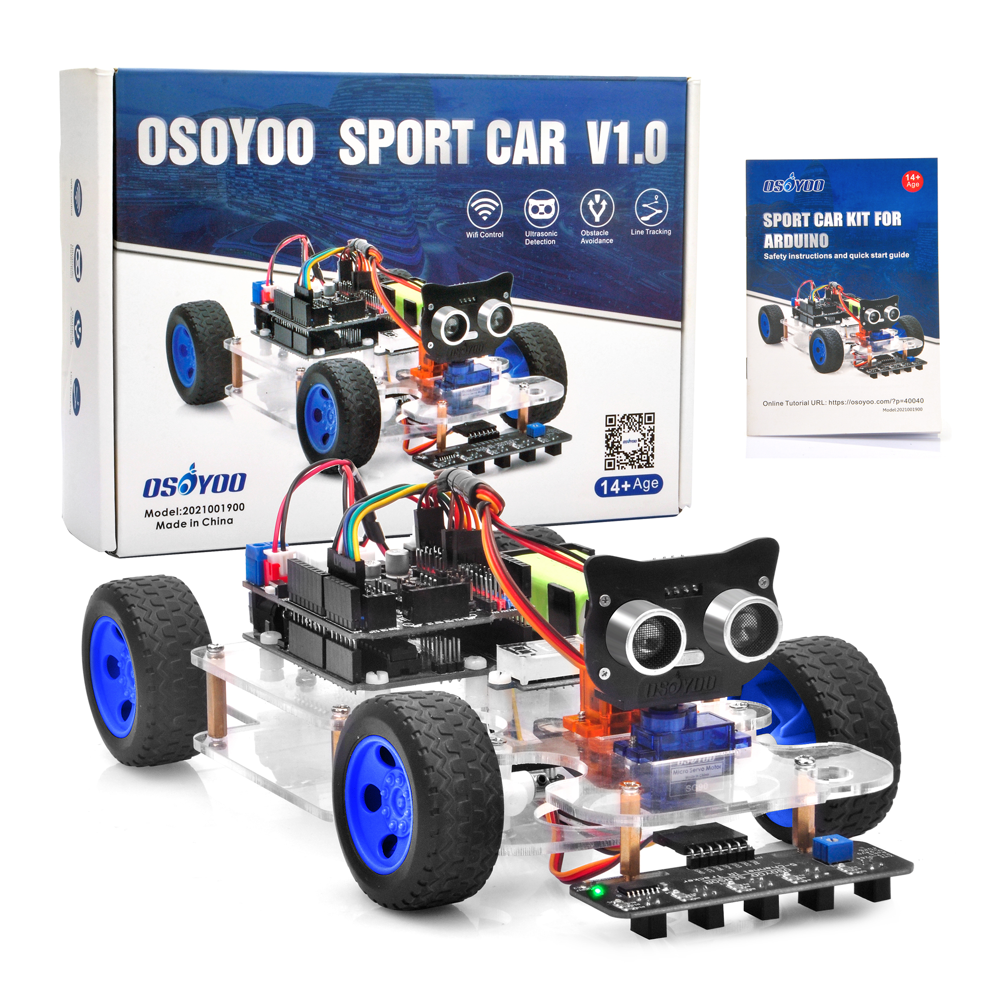 OSOYOO Sport Car for Arduino - Manual