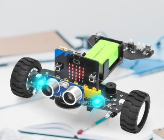 OSOYOO Robot Car for Micro Bit Lesson 6- RGB Headlights