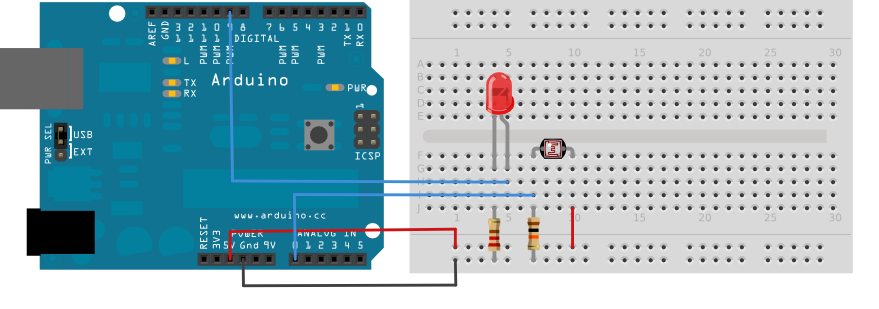 Arduino Light Sensor Tutorial  osoyoo.com