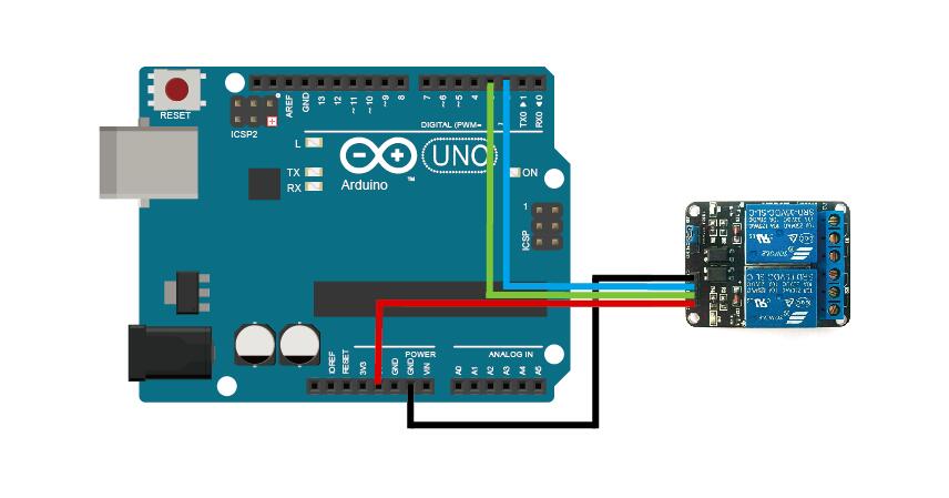 Arduino lesson - 2-Channel Relay Module « osoyoo.com