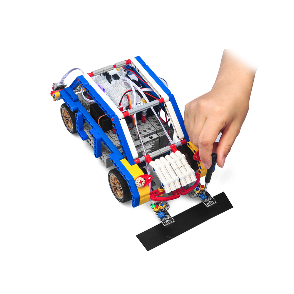 OSOYOO Model-T Robot Car for Arduino - Lesson 3: ライントラッキング