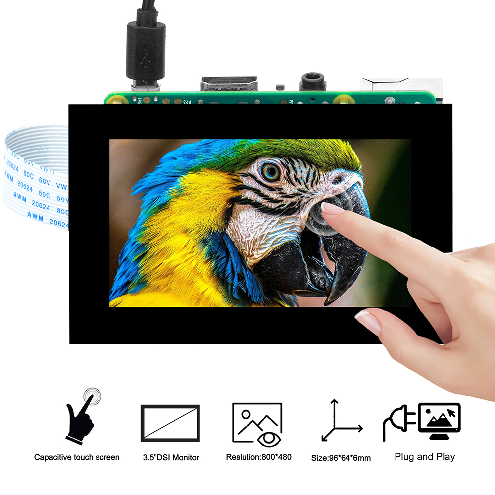 Instruction for Raspberry Pi 3.5″ DSI Touch Screen