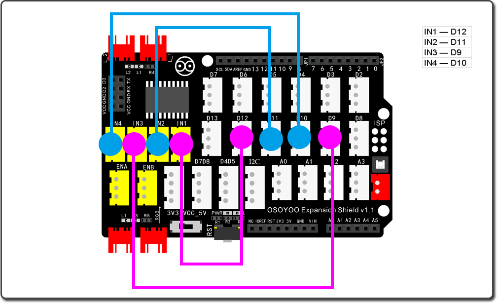 Kit di apprendimento della programmazione grafica Arduino Lezione 15: Auto base