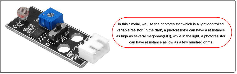 Diy With Arduino Ide Lesson 13 Photoresistor Osoyoo Com