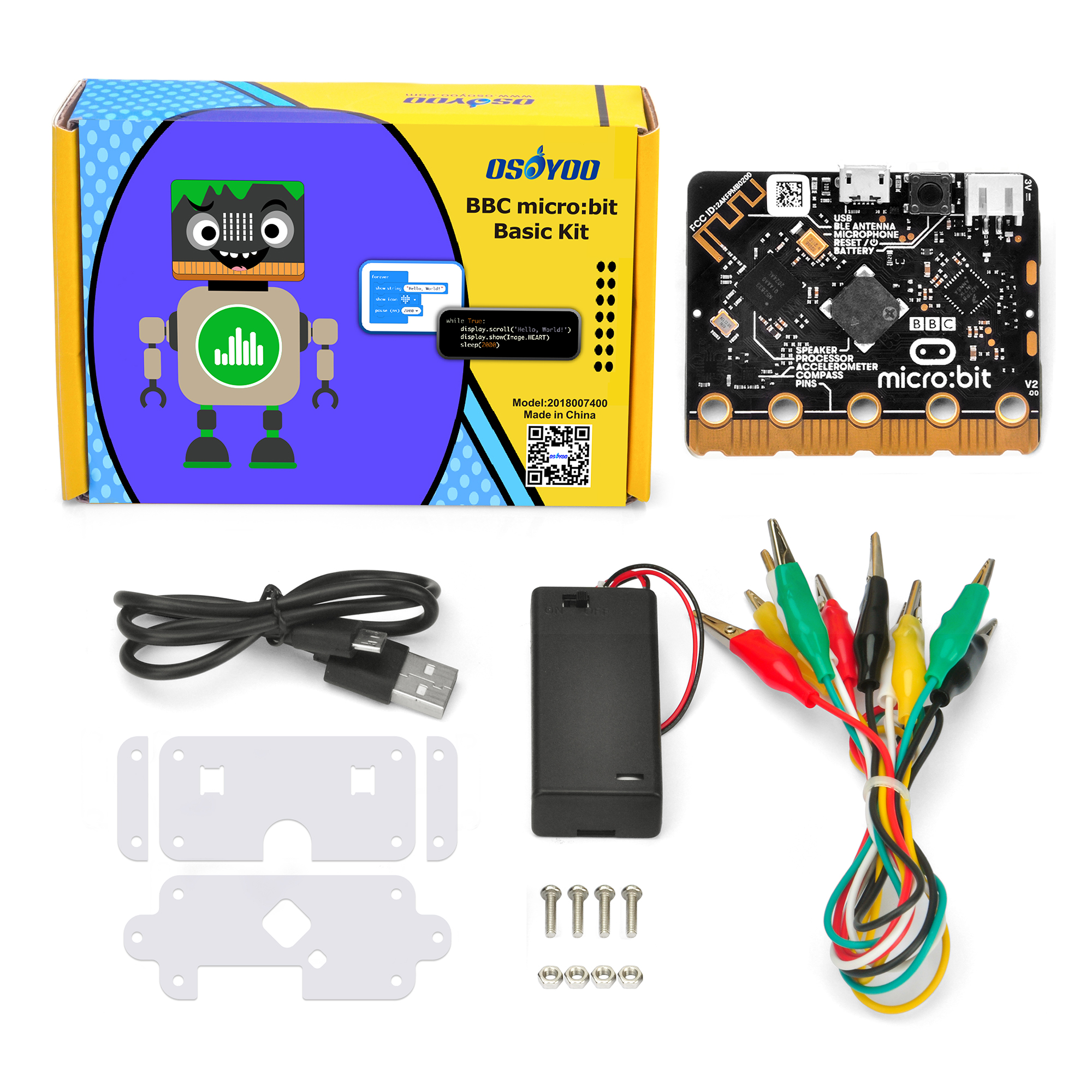 BBC micro:bit V2 Pocket Sized Codeable Computer Starter Kit