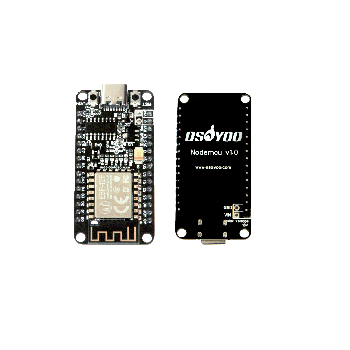 OSOYOO NodeMCU開発ボード(USB-C Port)