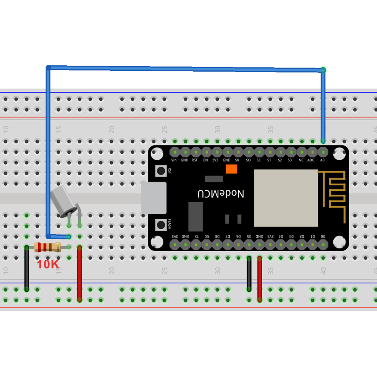 NodeMCU Lesson 12— Remote detection of objects tilted or not