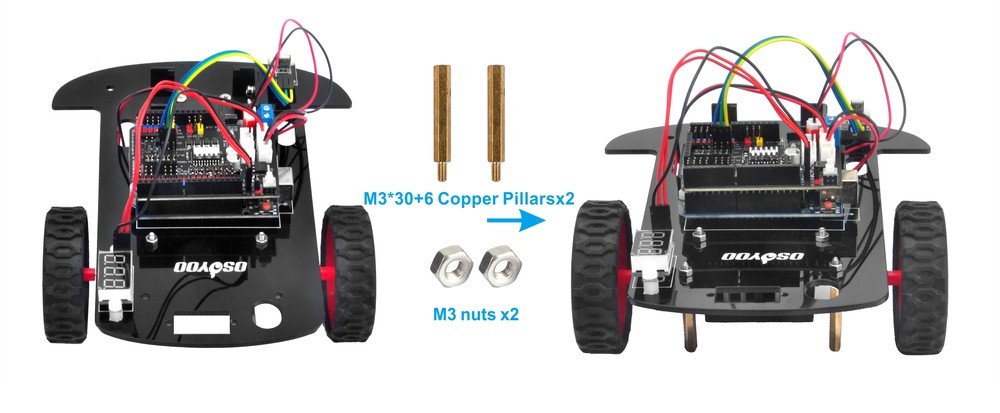 Arduino Smart Robot Car kit model 3 OSOYOO