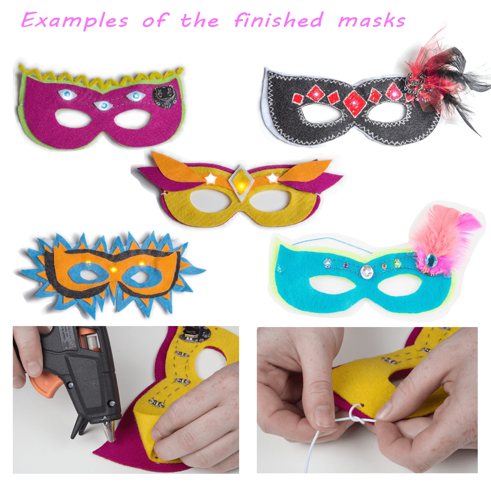 LilyPad-Illuminated Mask