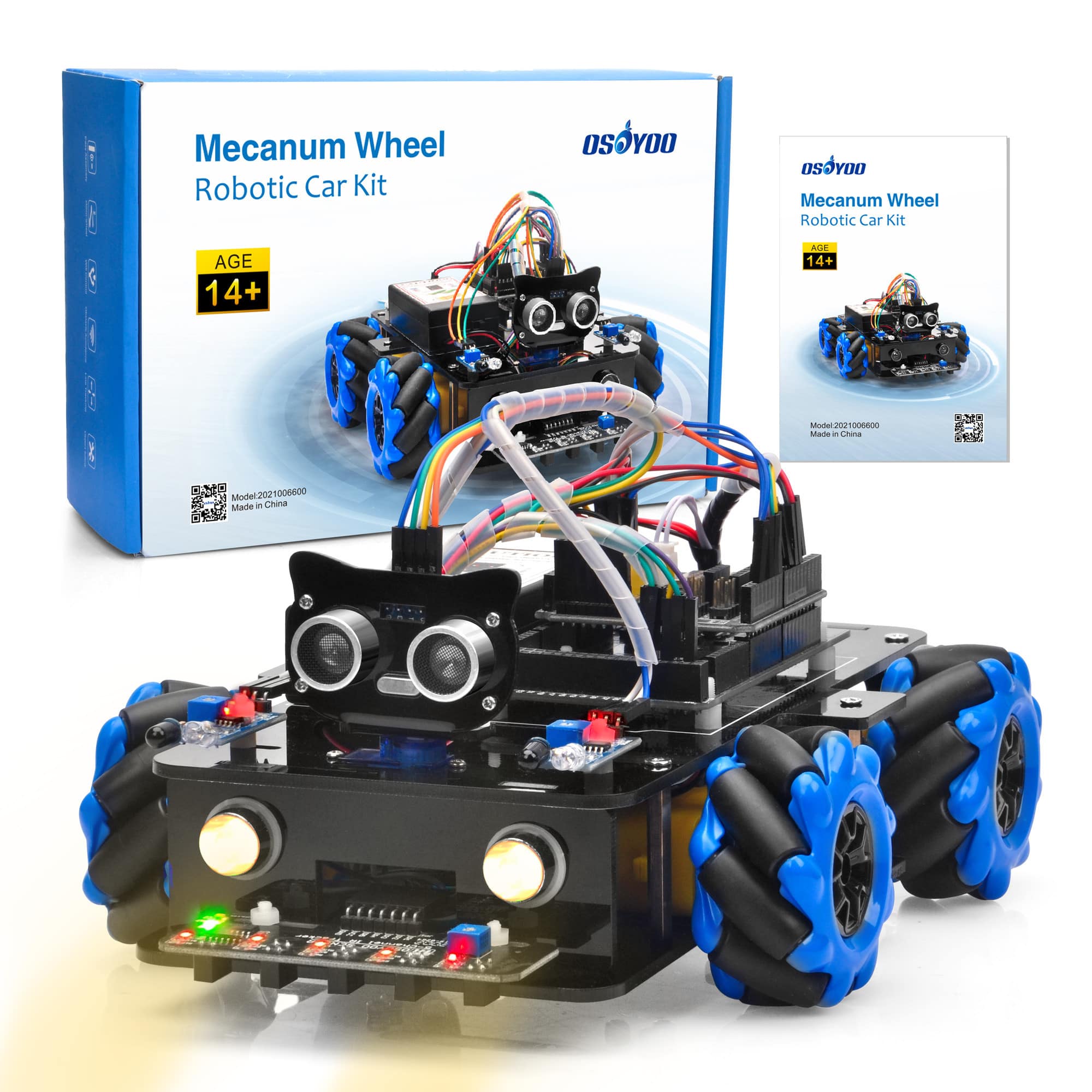 V2.0 Mecanum Wheel Robotic Kit for Arduino Mega2560 Introduction