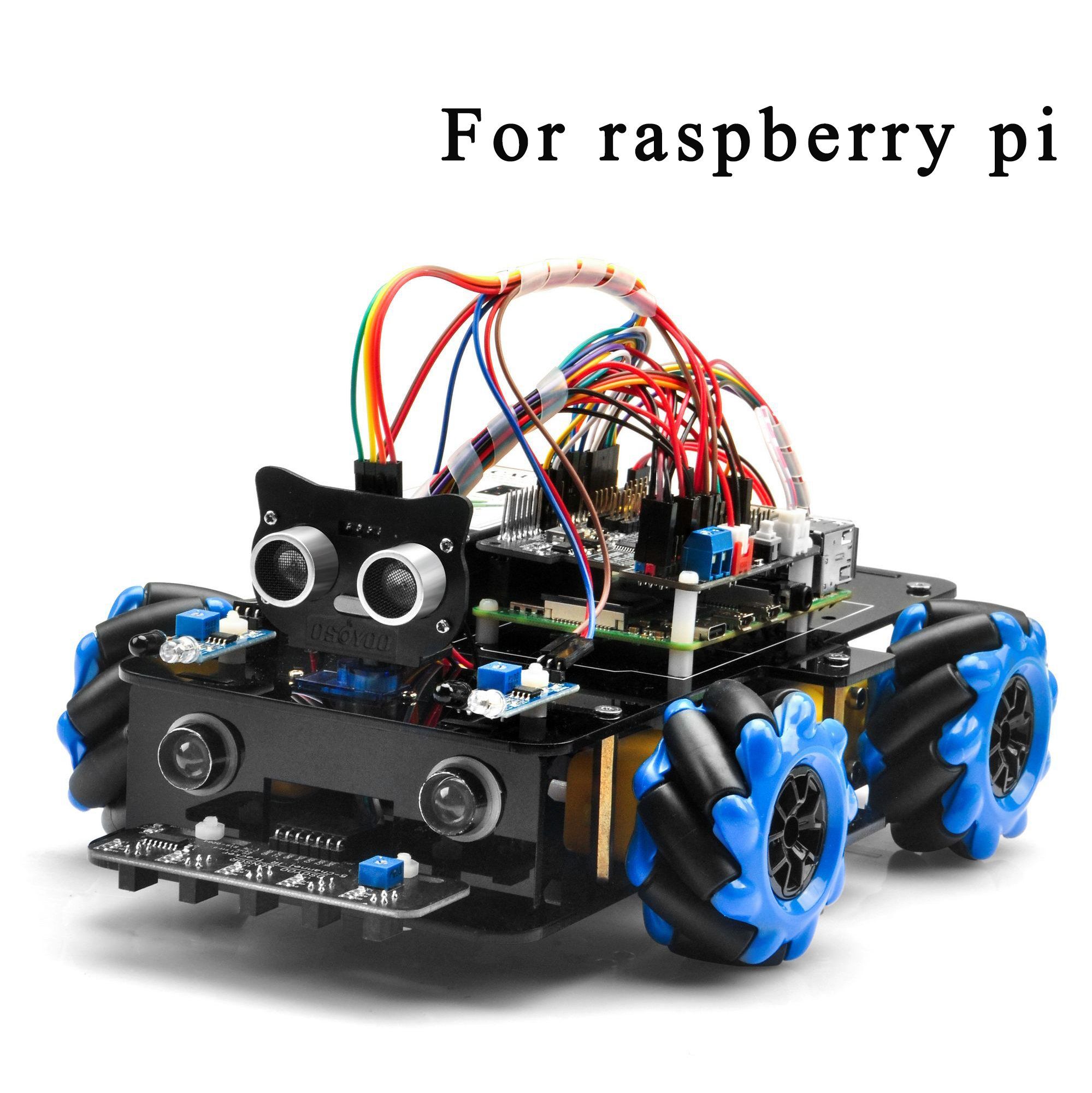 V2.0 Mecanum Wheel Robotic Kit for Raspberry Pi Introduction