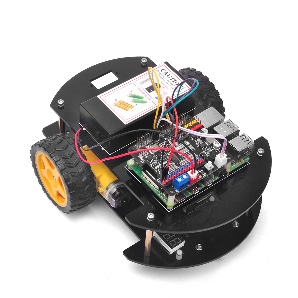 OSOYOO Roboterauto V4.0 für Raspberry Pi Lektion 1: Grundlegende Installation und Bewegung