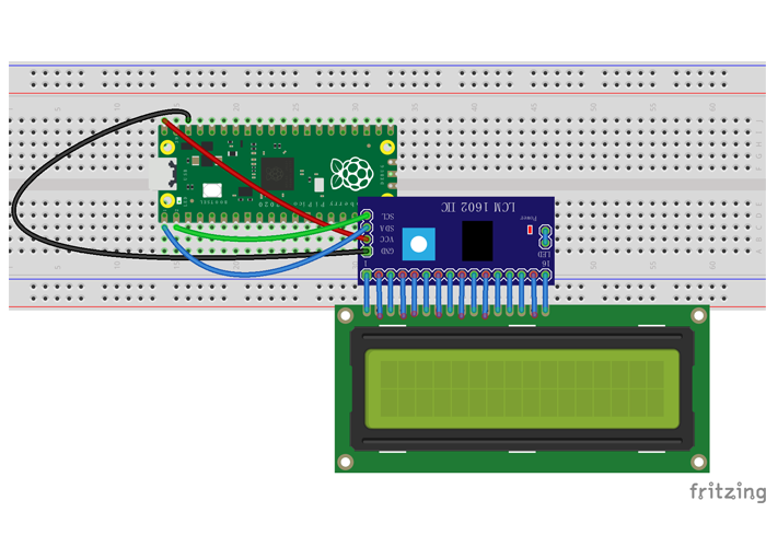 pico i2c lcd