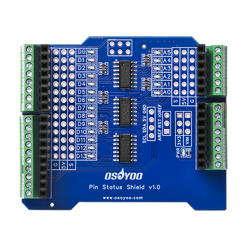 OSOYOO MCU Expansion Debug Shield Series « osoyoo.com