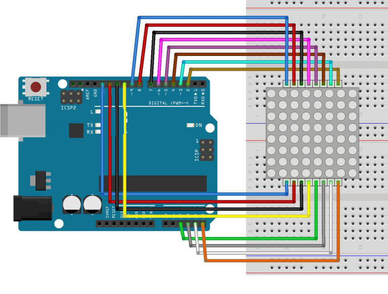 Arduino Digital LED Matrix Clock Nano MAX7219 Date Temperature DS3231 –  eElectronicParts