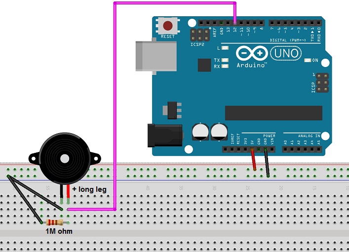 arduino piezo buzzer songs