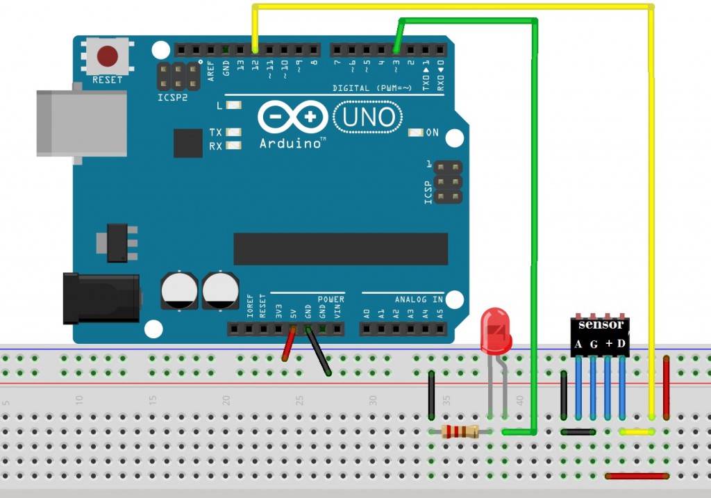 Touch Sensor Module Project « osoyoo.com