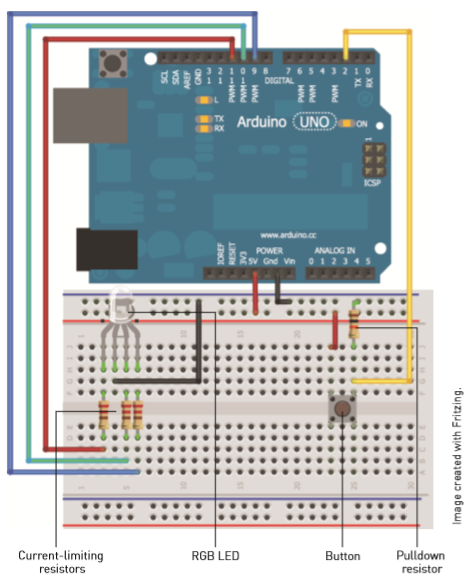 Rgb Night Light Rduino Pictirw Building a Controllable RGB LED Nightlight ยซ osoyoo.com