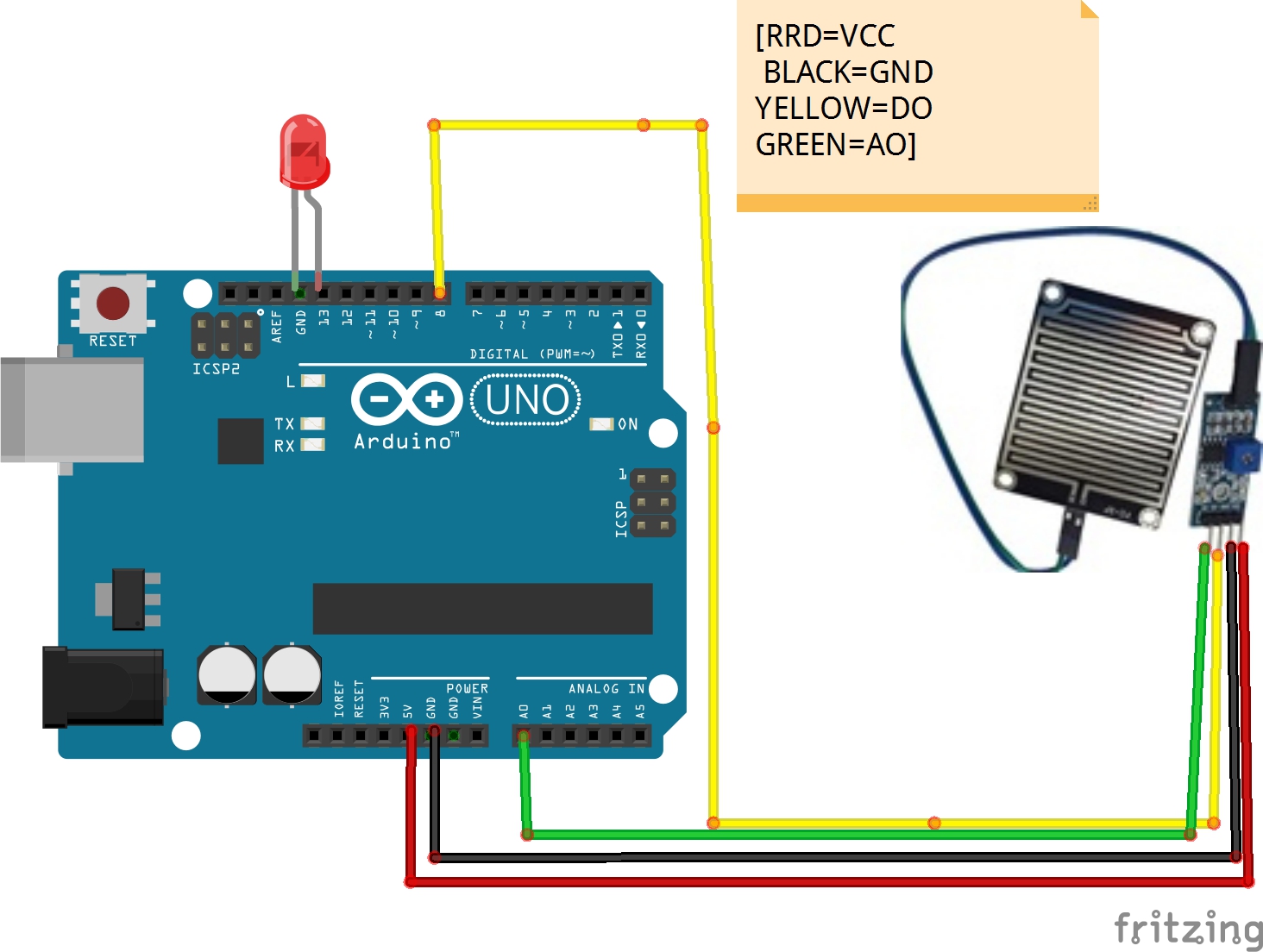 Arduino Nano - Rain Sensor