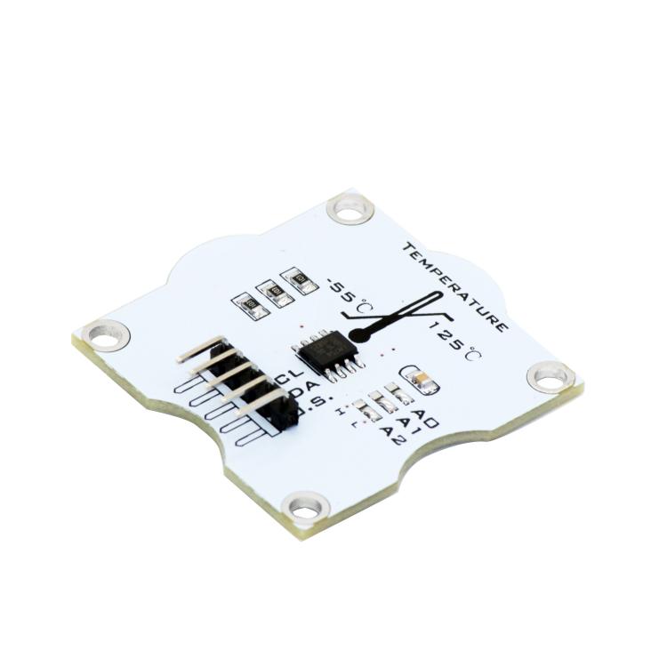 Drive LM75 temperature sensor with I2C protocol