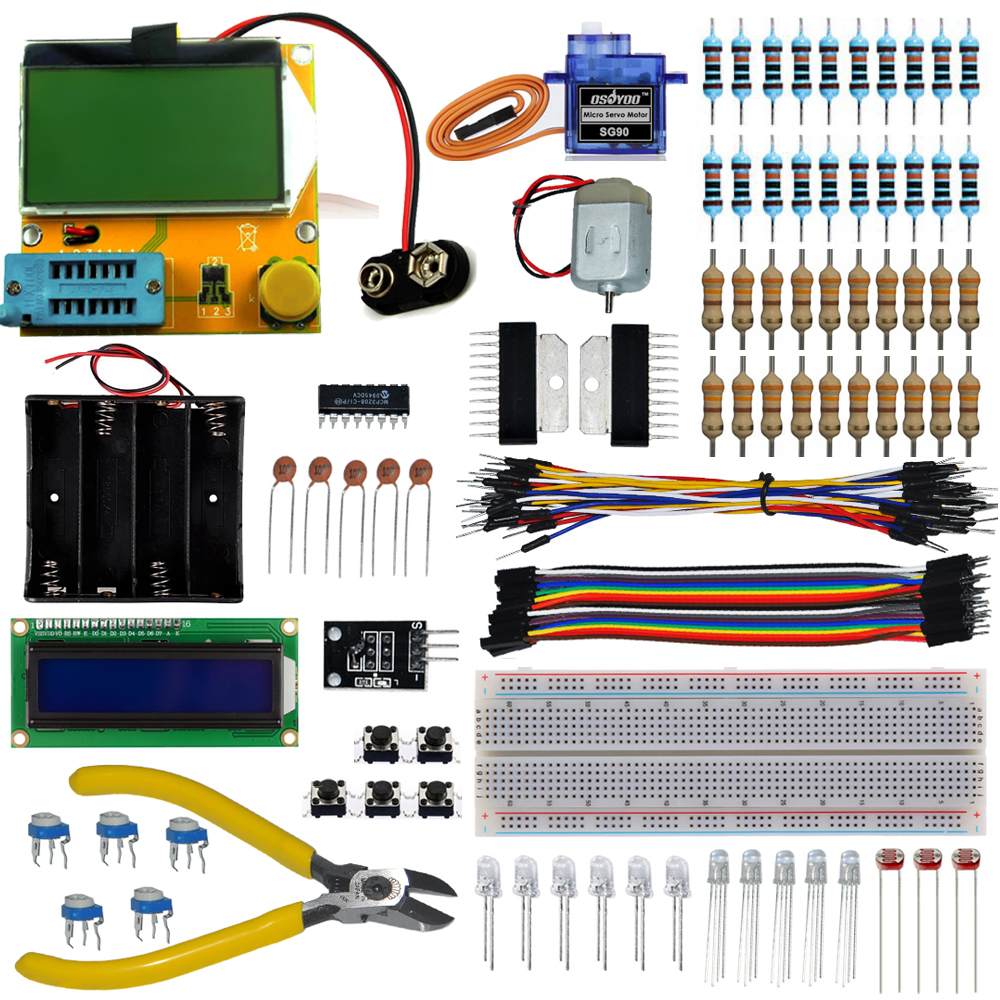 Working project Kit for Arduino with Mega328 Tester « osoyoo.com