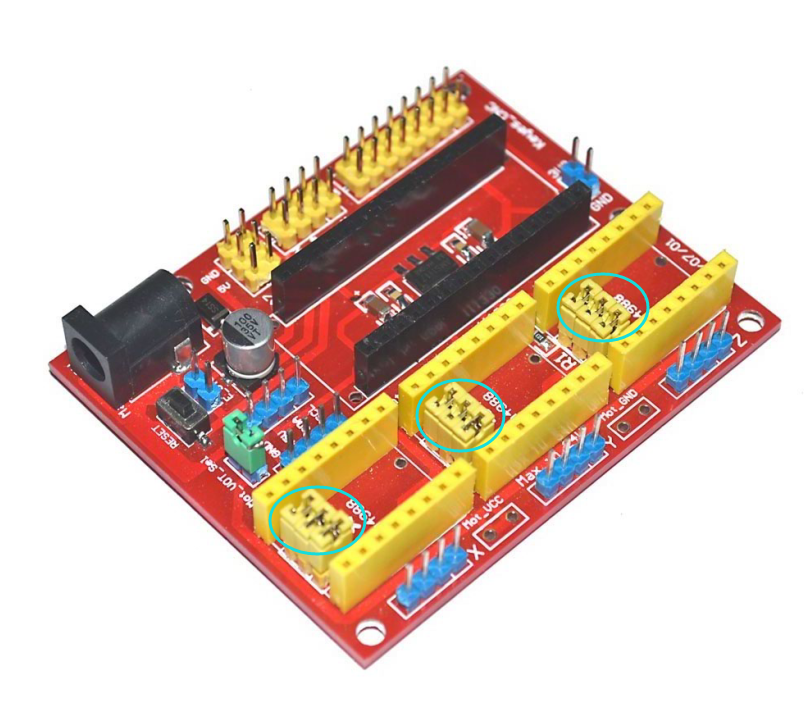 thumbnail image 2 of Initeq Arduino Nano CNC Shield V3 + A4988 Stepper Driver 3-Axis Kit – 3D Printer/Engraver 2 of 3