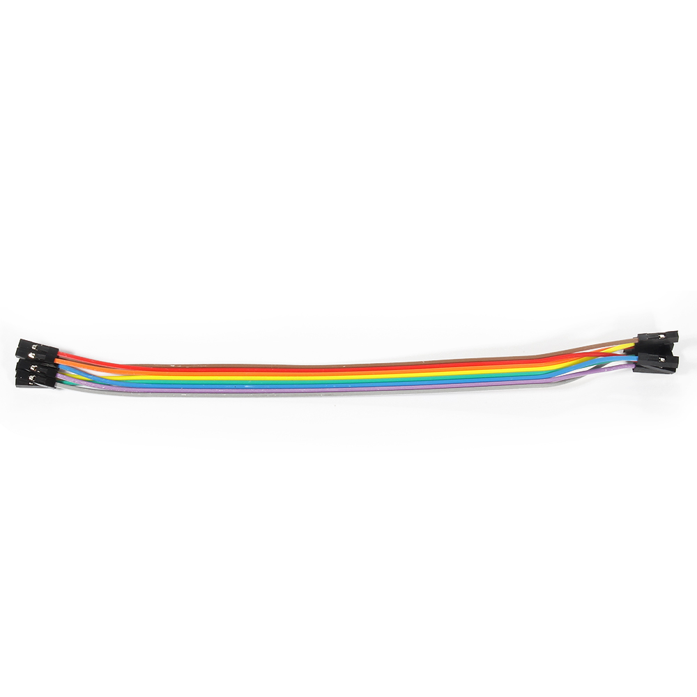 Jumper Wires - Connected 200mm (F/F, 20 pack)