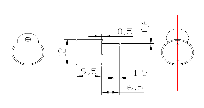 Buzzer 5V - Breadboard friendly