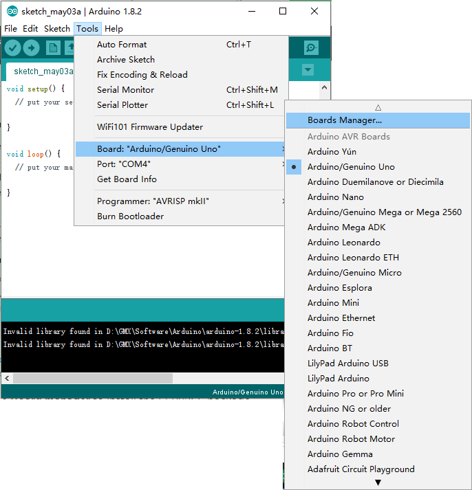 NodeMCU Lesson 1 — Install the ESP8266 Board Package and the Serial