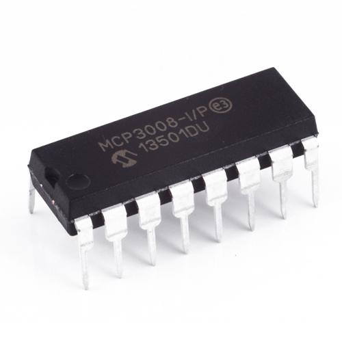 MCP3008 8-Channel 10-Bit ADC With SPI
