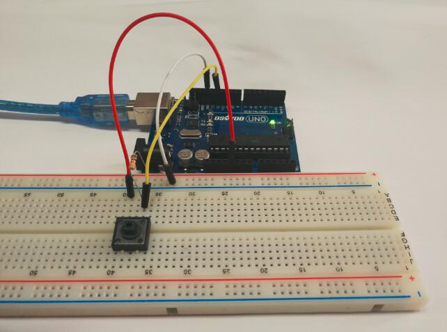 Push Button and LED  Arduino Tutorial - Modified Electronics