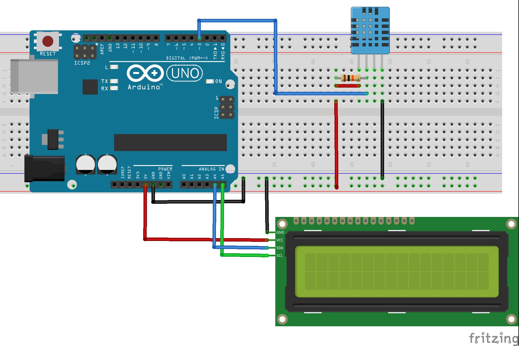 arduino and dht11 output to lcd module pricelist