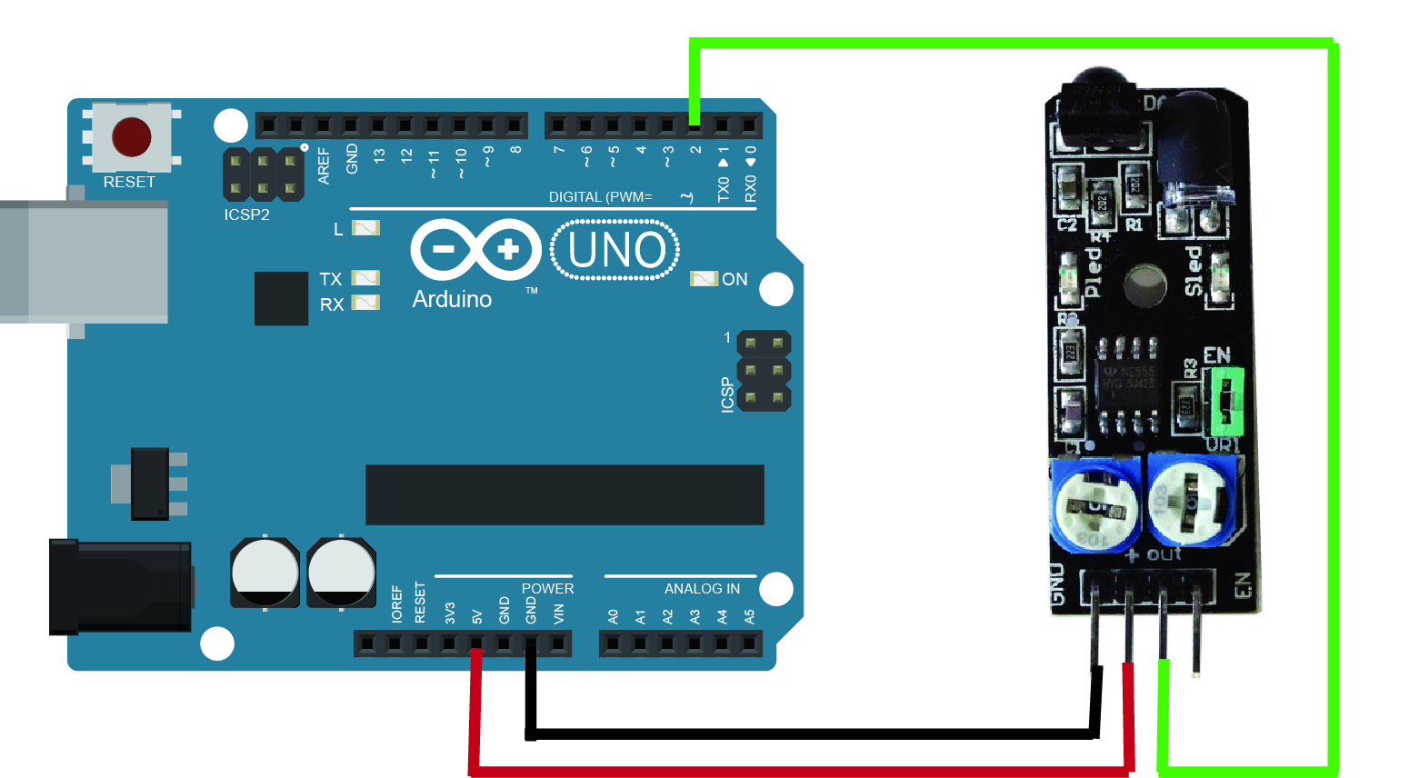 Arduino lesson – IR Obstacle Avoidance Sensor « osoyoo.com circuit diagram potentiometer 