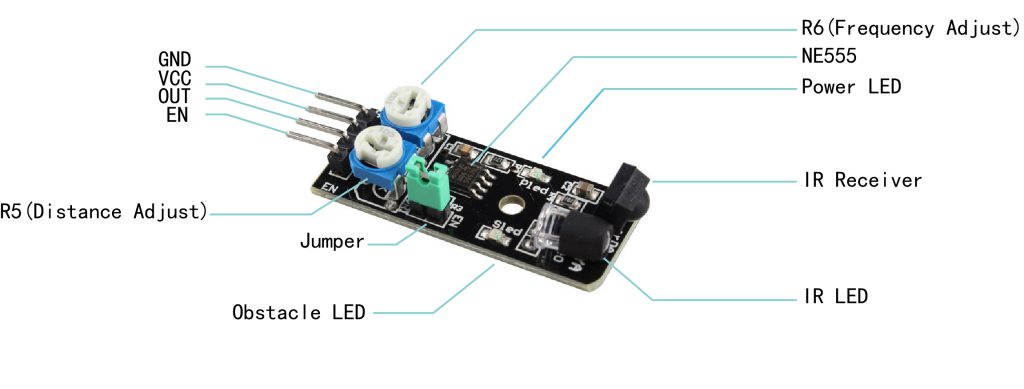 Learn Coding with Arduino IDE– IR Obstacle Avoidance Sensor « osoyoo.com