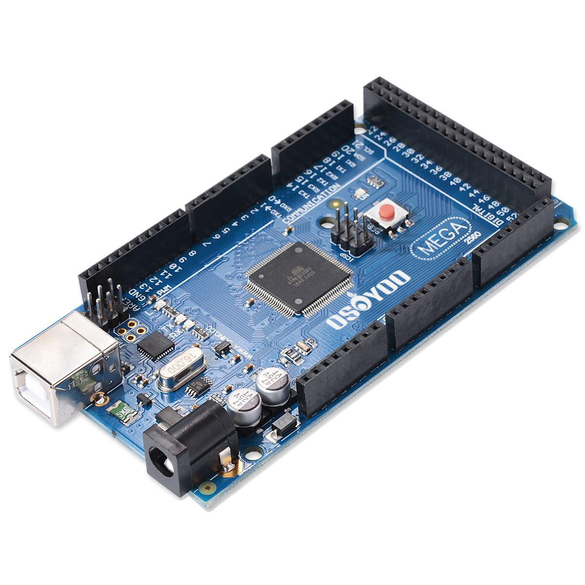 Osoyoo Mega2560 Board — Fully compatible with Arduino Mega2560 Rev