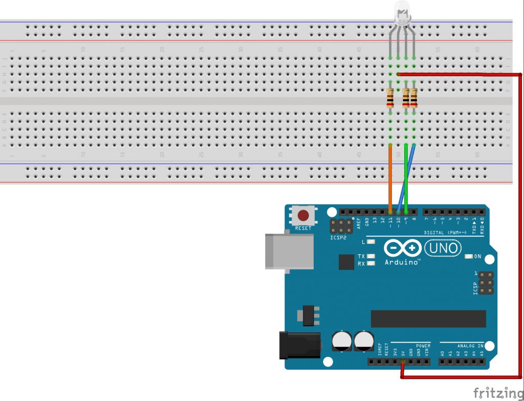 Lesson For Arduino– Rgb Led « Osoyoo.com