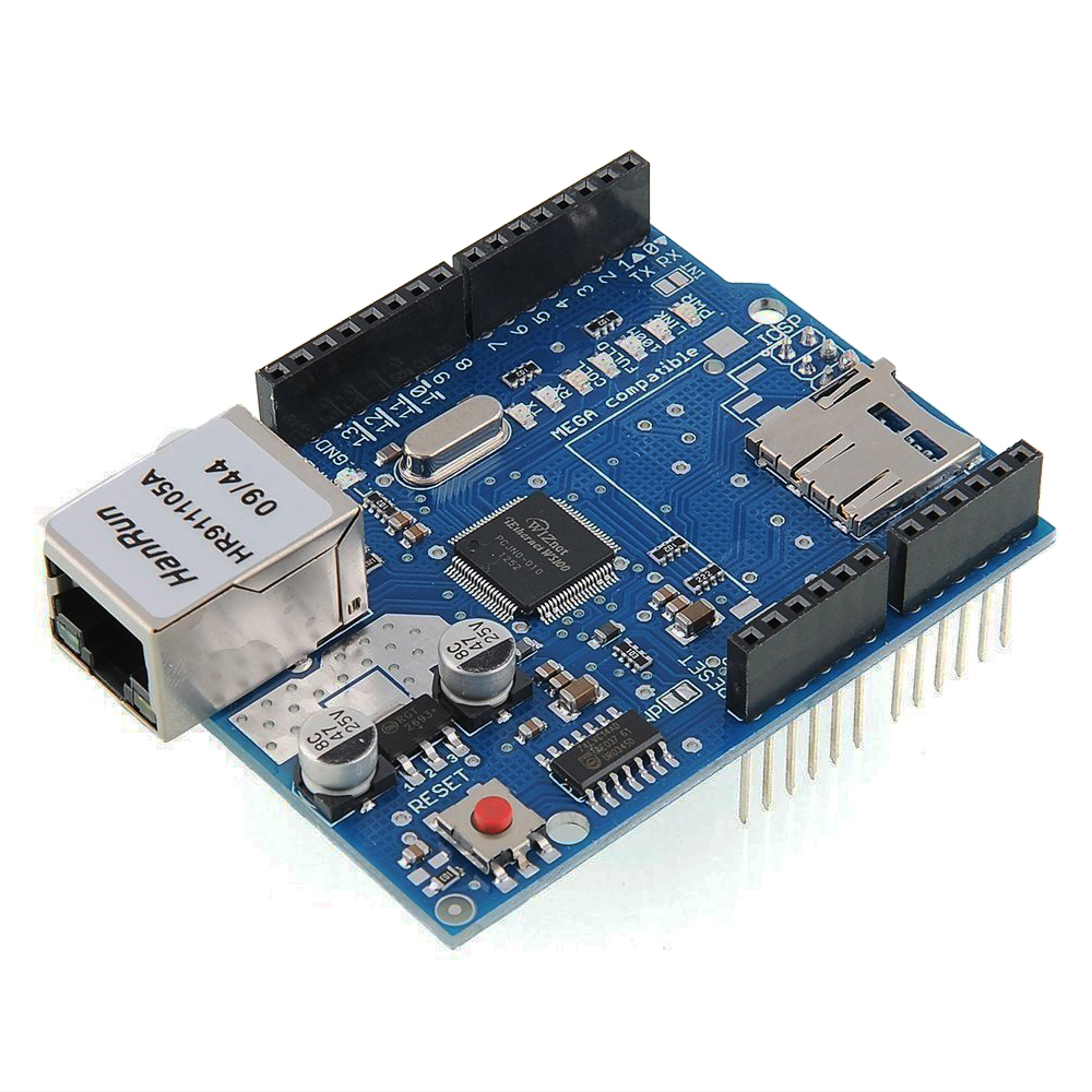 Ethernet shield IoT learning Kit for Learn Coding with Arduino IDE 1: Use W5100 Shield to make a Web Server