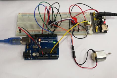 can arduino be used to control a forward and reverse motor