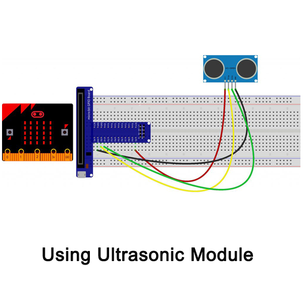 Micro bit Lesson — Using the Ultrasonic Module