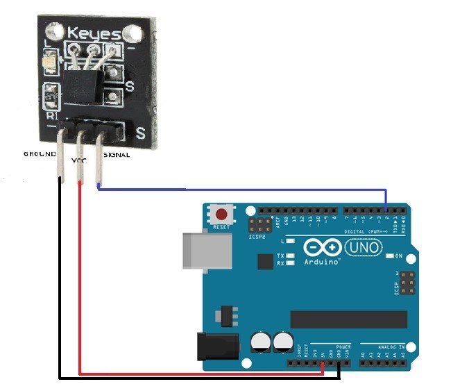 DS18B20 Digital Temperature Sensor Module For Arduino