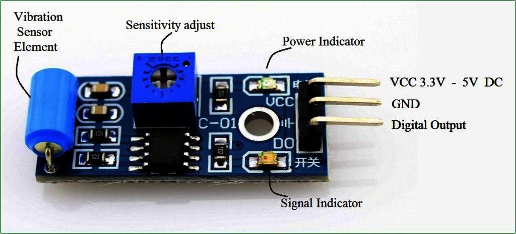 Basic Lesson – Vibration Sensor Module «