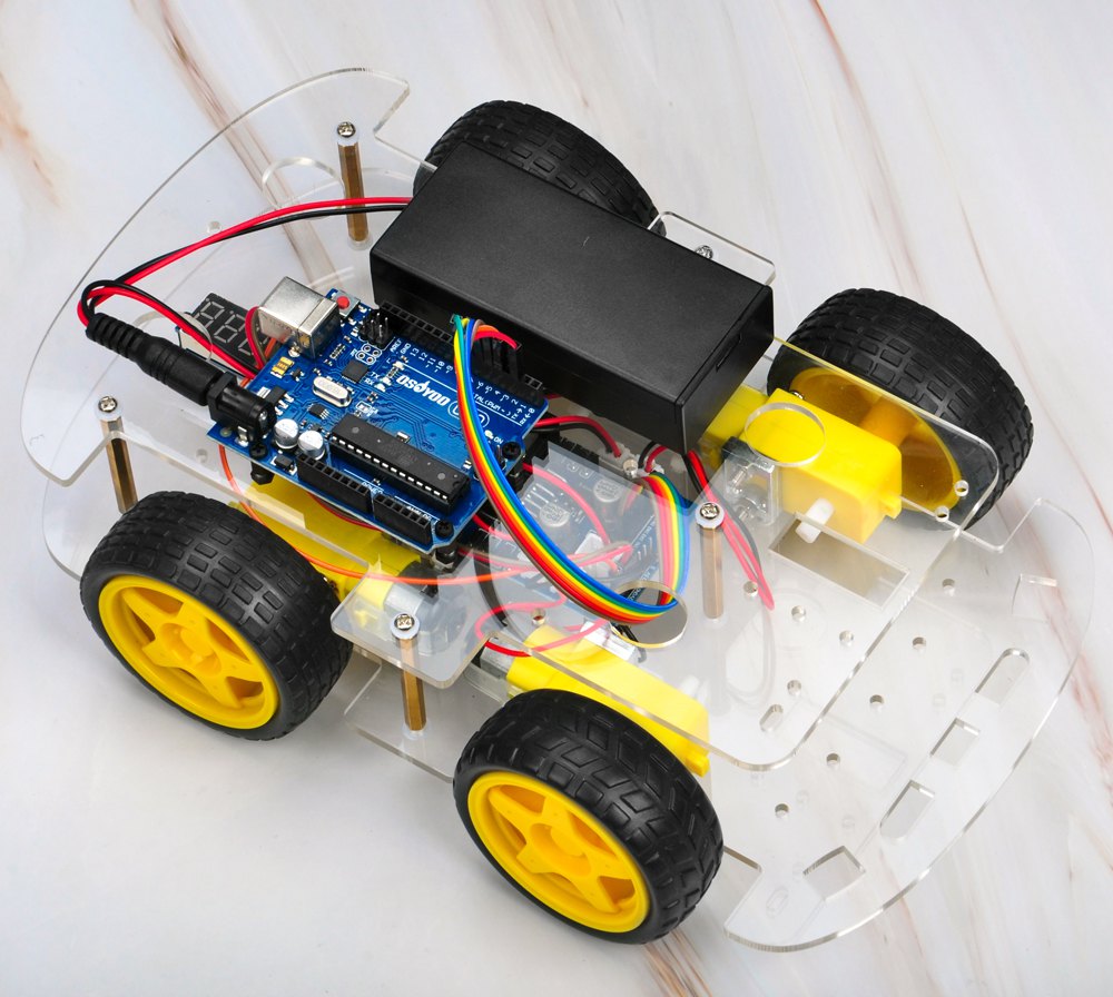 OSOYOO Robot car kit Lesson 1: Basic Robot car « osoyoo.com
