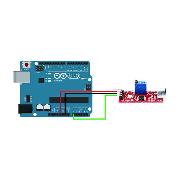 Graphical Programming Tutorial for Arduino – Sound Detection Sensor