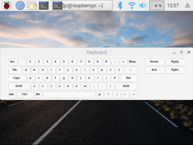 OSOYOO Raspberry Pi Touchscreen Keyboard-Matchbox Keyboard (Default OS: Raspbian)